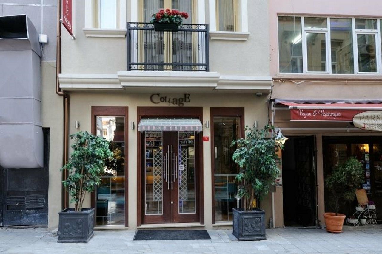 Collage Taksim Hotel Istanbul Exterior foto